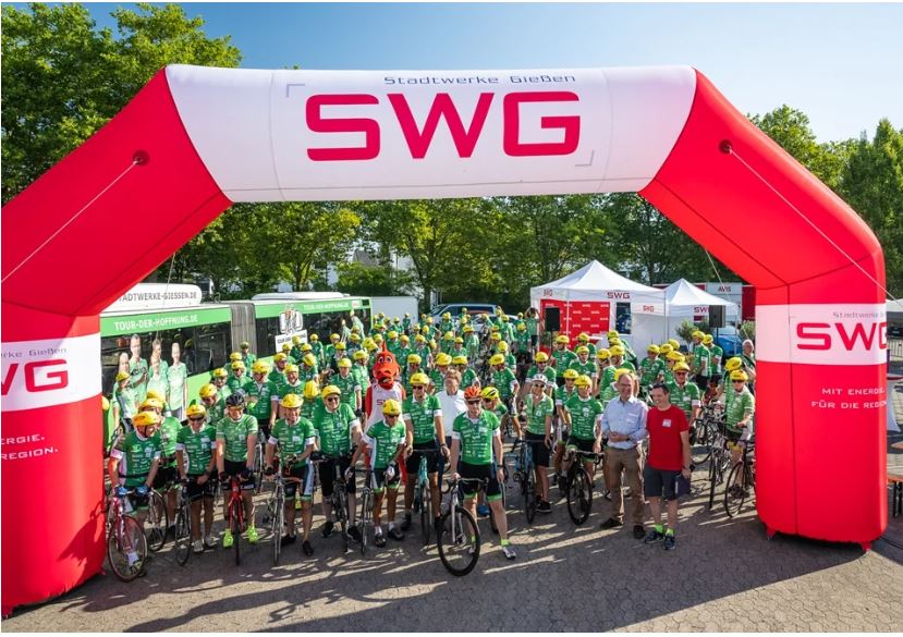 Tour der Hoffnung 2023 - Start in Gießen